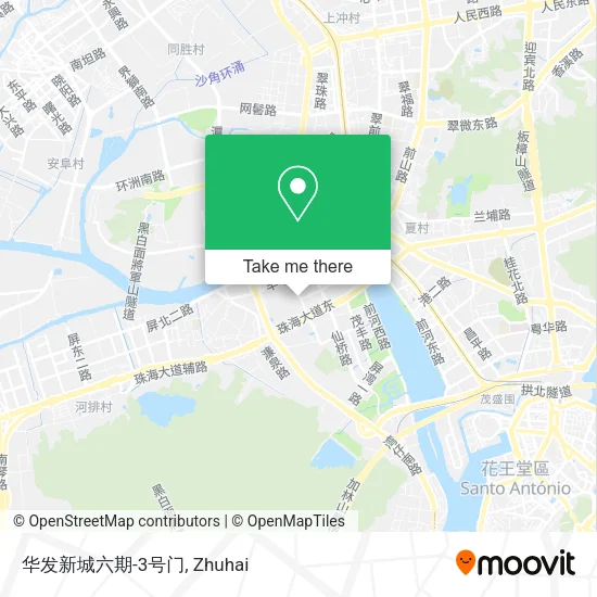 华发新城六期-3号门 map