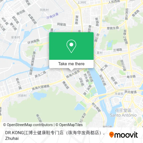 DR.KONG江博士健康鞋专门店（珠海华发商都店） map