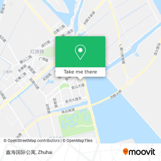 鑫海国际公寓 map