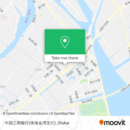中国工商银行(珠海金湾支行) map