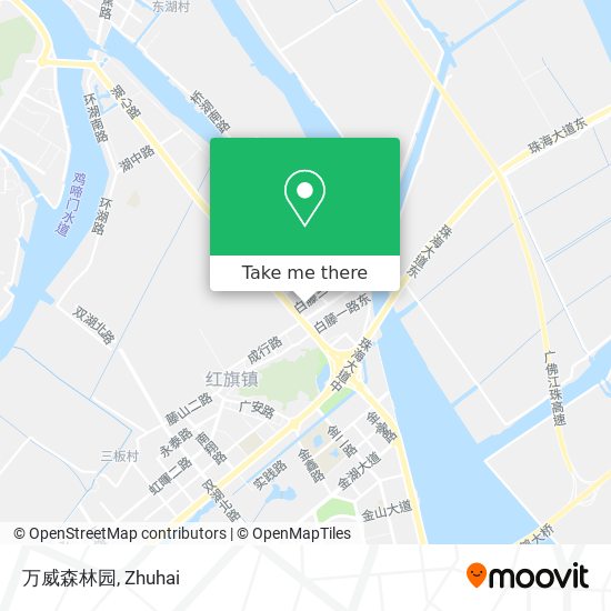 万威森林园 map