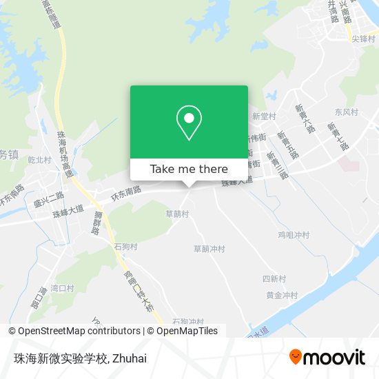 珠海新微实验学校 map
