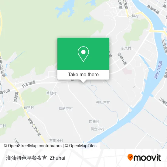 潮汕特色早餐夜宵 map