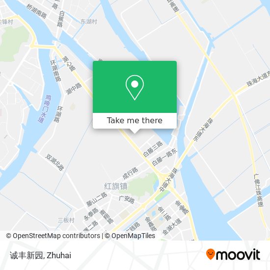 诚丰新园 map