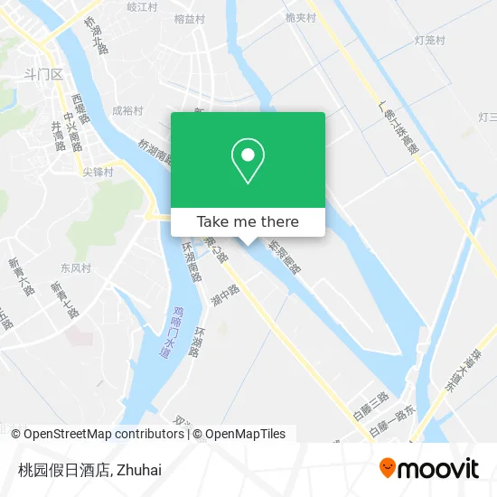 桃园假日酒店 map