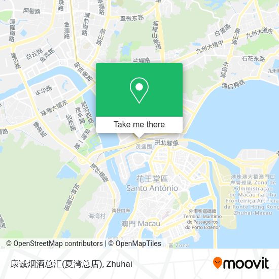 康诚烟酒总汇(夏湾总店) map