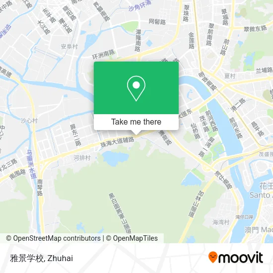 雅景学校 map