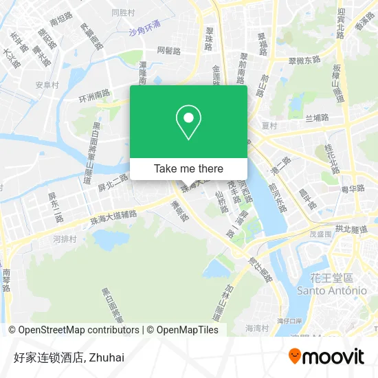 好家连锁酒店 map