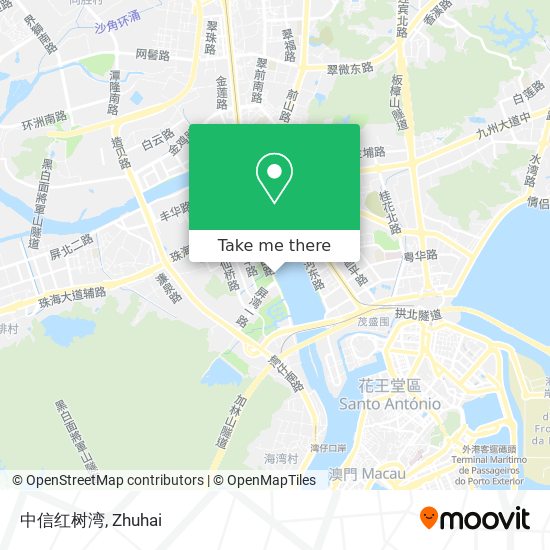 中信红树湾 map