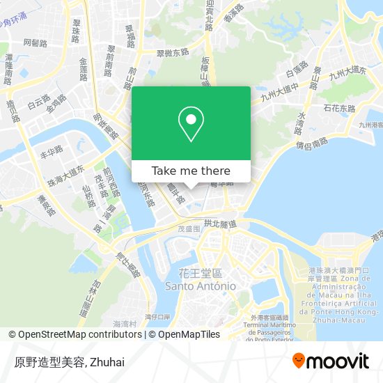 原野造型美容 map