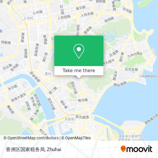 香洲区国家税务局 map
