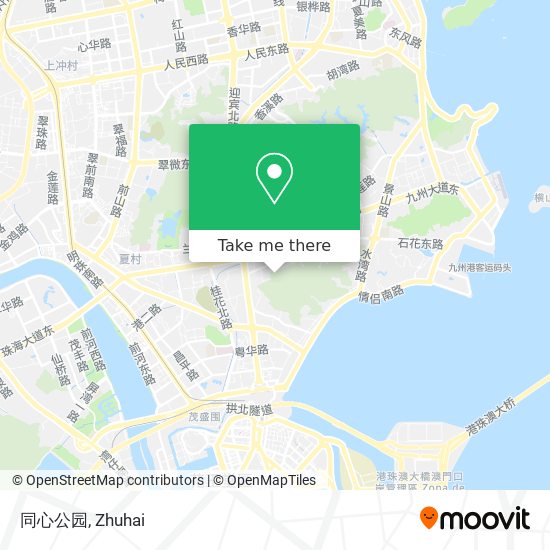 同心公园 map