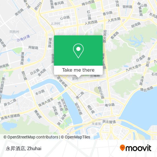 永昇酒店 map