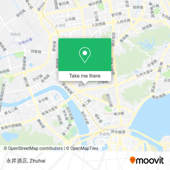 永昇酒店 map