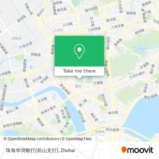 珠海华润银行(前山支行) map