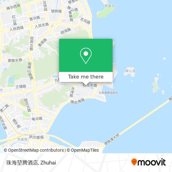 珠海堃腾酒店 map