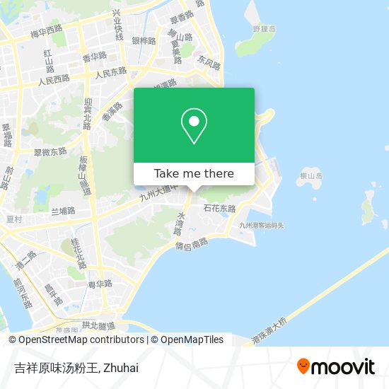 吉祥原味汤粉王 map