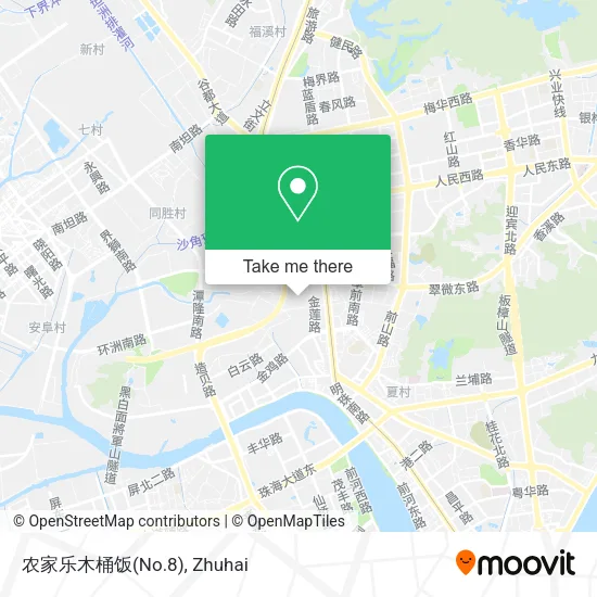 农家乐木桶饭(No.8) map