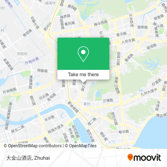 大金山酒店 map