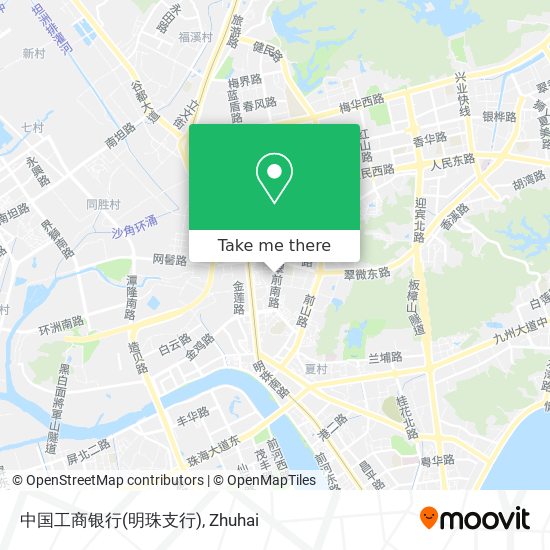 中国工商银行(明珠支行) map