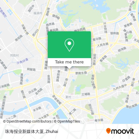 珠海报业新媒体大厦 map