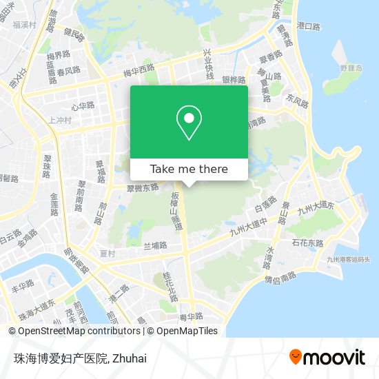 珠海博爱妇产医院 map