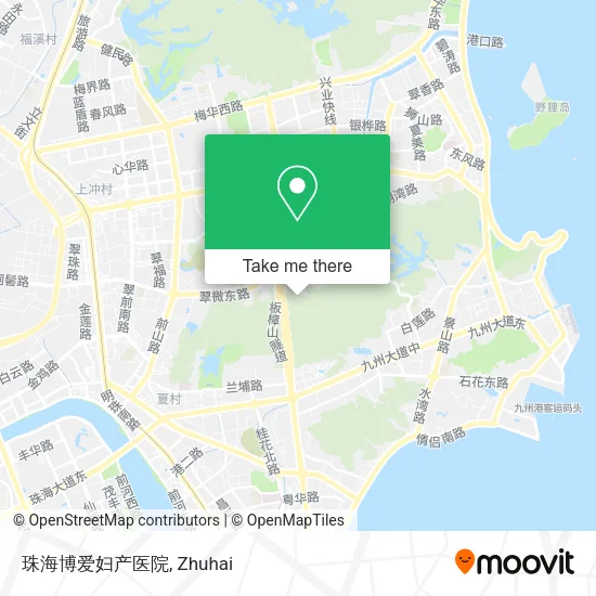 珠海博爱妇产医院 map