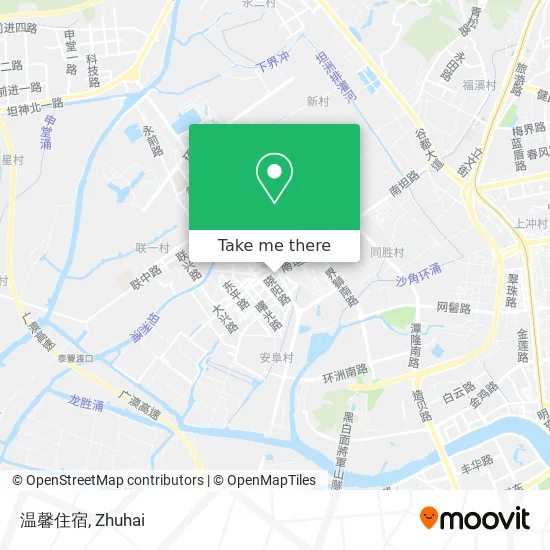 温馨住宿 map