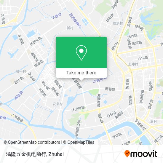 鸿隆五金机电商行 map