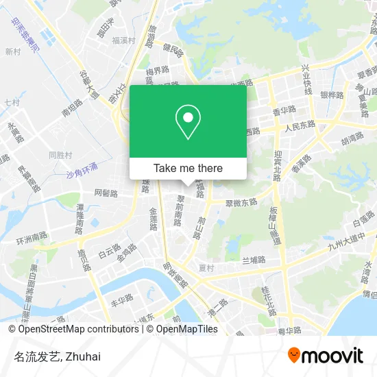 名流发艺 map