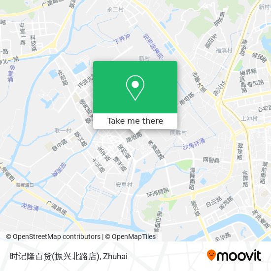 时记隆百货(振兴北路店) map