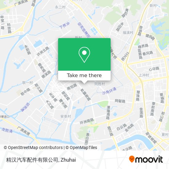 精汉汽车配件有限公司 map
