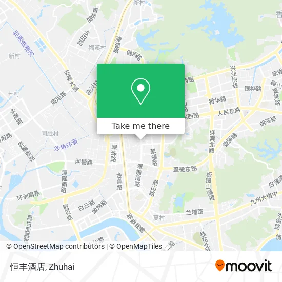 恒丰酒店 map
