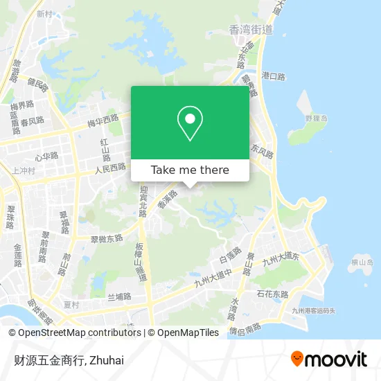 财源五金商行 map