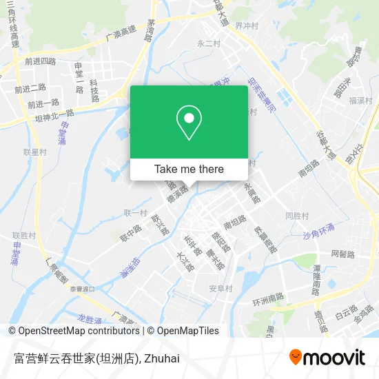 富营鲜云吞世家(坦洲店) map