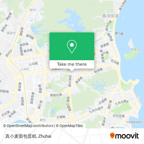真小麦面包蛋糕 map