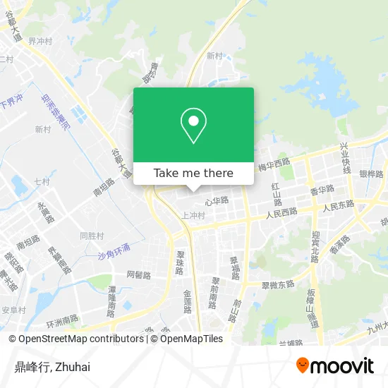 鼎峰行 map