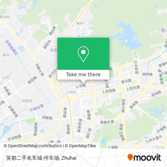 英都二手名车城-停车场 map