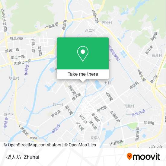 型人坊 map
