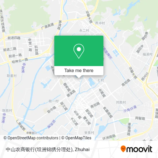 中山农商银行(坦洲锦绣分理处) map