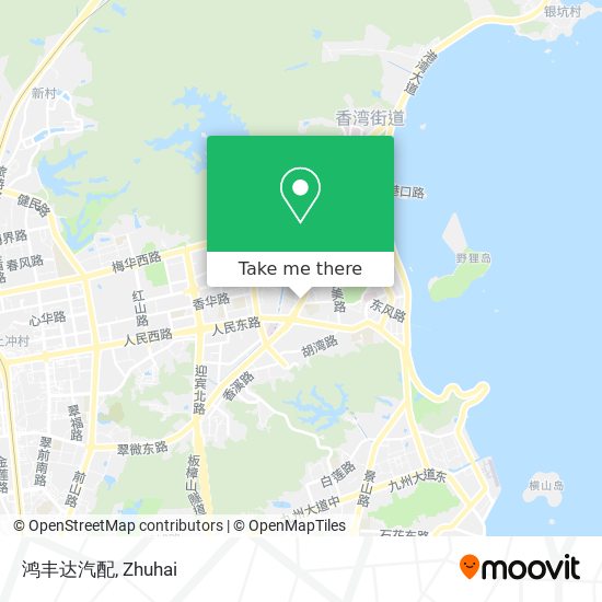 鸿丰达汽配 map