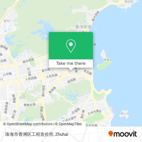 珠海市香洲区工程造价所 map