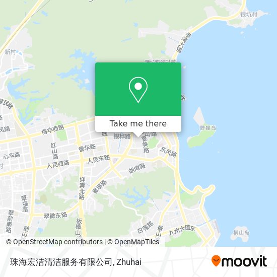珠海宏洁清洁服务有限公司 map