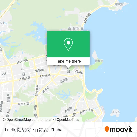 Lee服装店(茂业百货店) map
