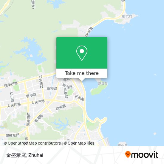 金盛豪庭 map
