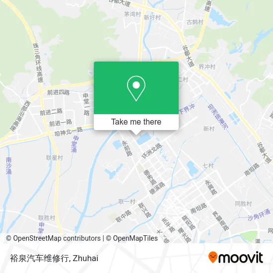 裕泉汽车维修行 map