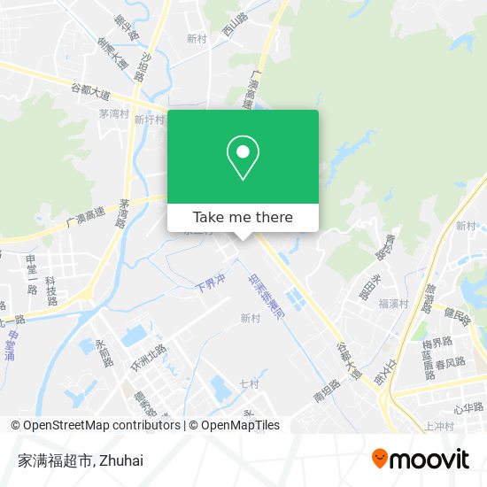 家满福超市 map