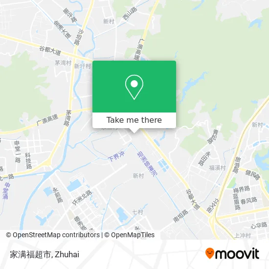家满福超市 map