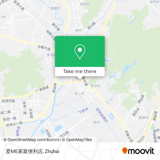 爱ME家庭便利店 map
