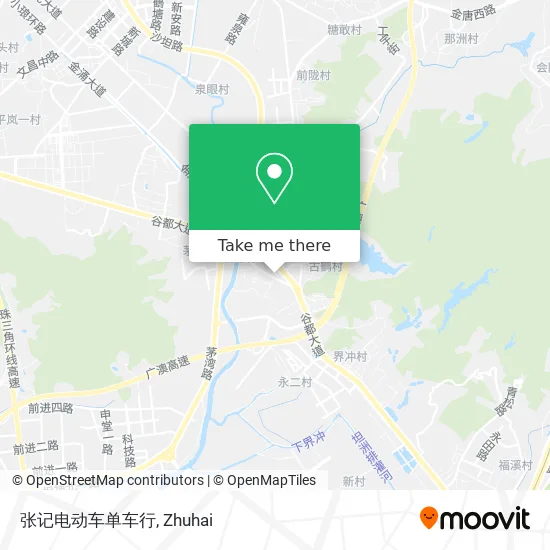 张记电动车单车行 map
